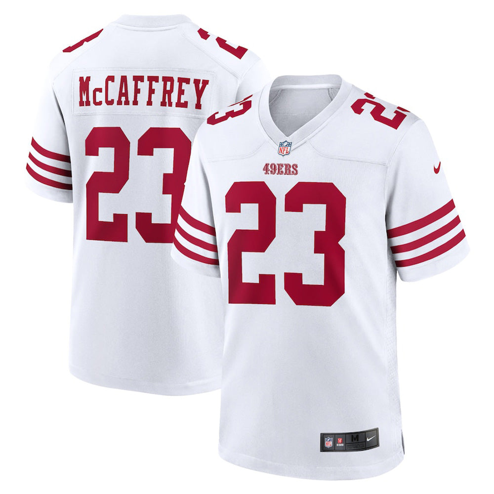 Youth San Francisco 49ers Christian McCaffrey Game Jersey - White