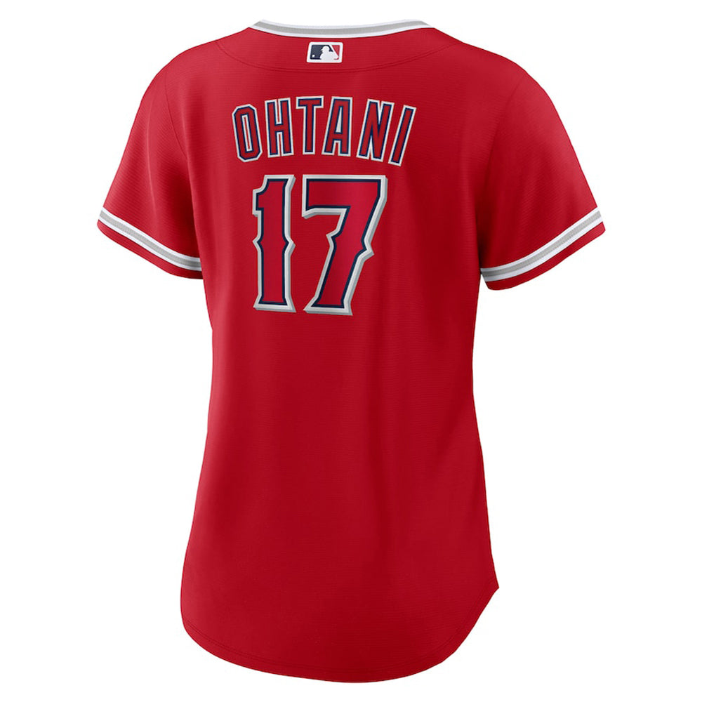 Women's Los Angeles Angels Shohei Ohtani Cool Base Replica Jersey Red